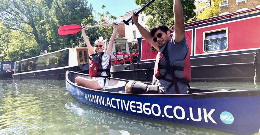 2 seater Canoe Rental in Ladbroke Grove - Canalside Basin launch: the part that sets you up for an easy paddle