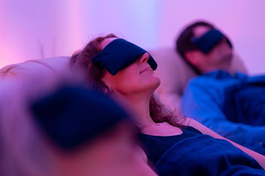 Bath: Guided Relaxation and Sound Bath - Finding the entrance near the Thermae Spa