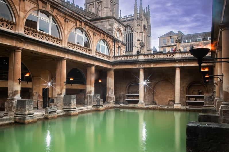 Bath: Roman Baths Entry Ticket with Audio Guide - Museum time: artifacts, temple finds, and why you should start here