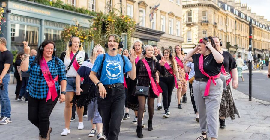 Bath: Silent Disco Guided Walking Tour - Key highlights to know before you go