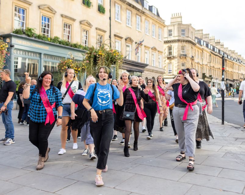 Bath: Silent Disco Guided Walking Tour - Bath Abbey While Your Headphones Play the Soundtrack of the Decades
