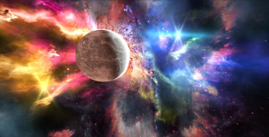 Bath: Virtual Reality Spa and Meditation Journey - The visuals: gentle animations that support the calm