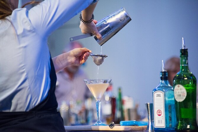 Bombay Sapphire Gin Cocktail Masterclass and Tour - The Turbine Bar start: choosing your gin and building a gin and tonic