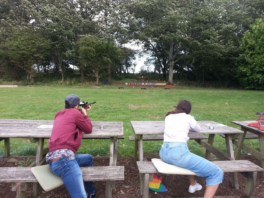 Brighton: Air Rifle Shooting Experience - The safety induction, then your turn with scoped rifles