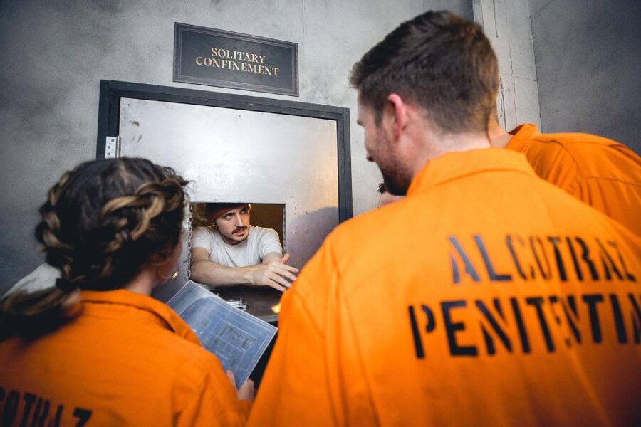 Brighton: Alcotraz Immersive Prison Cocktail Experience - Entering Alcotraz Brighton: a prison set built for cocktails
