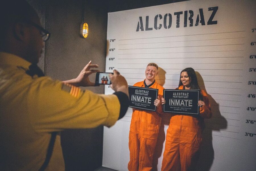 Brighton: Alcotraz Immersive Prison Cocktail Experience - The smuggling plot: outsmart the Warden and keep your contraband moving