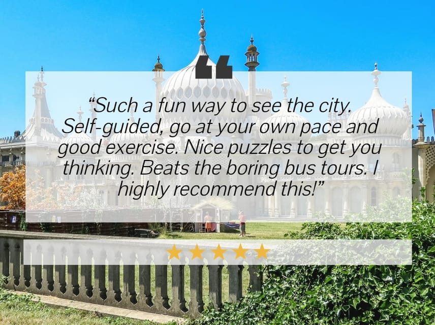 Brighton: City Walking Tour & Exploration Game - What to bring, and why the pen matters