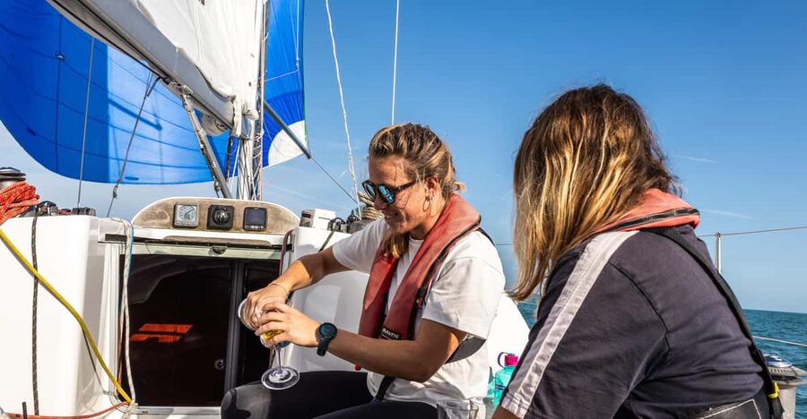 Brighton: Sailing Trip with Drinks - Meeting on the West Jetty, Then Getting Your Bearings Fast