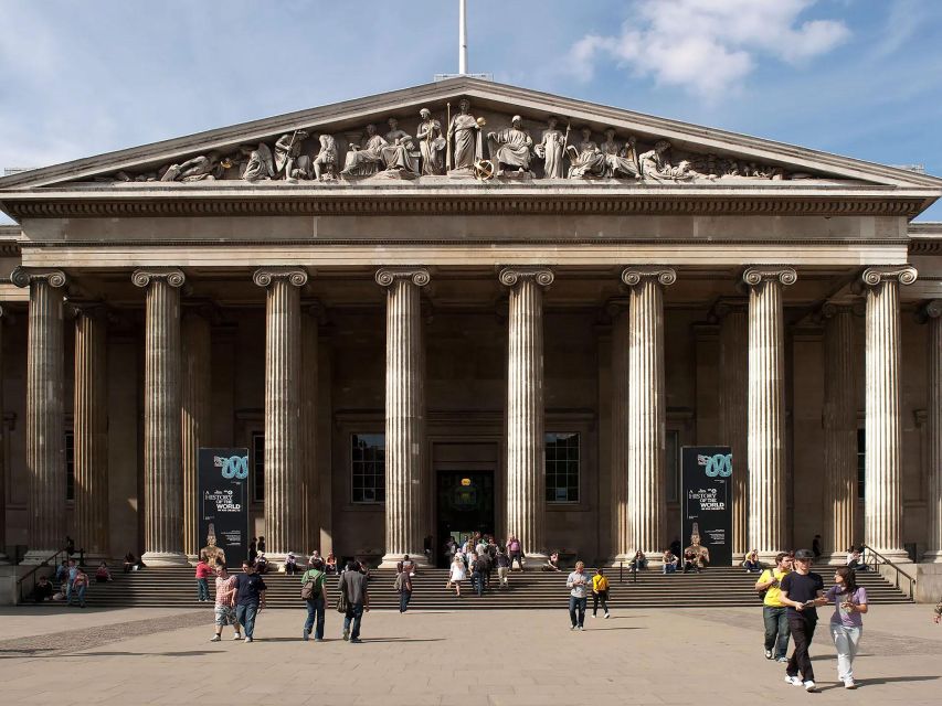 British Museum Tour: Rosetta Stone, Parthenon, Mummies - Sutton Hoo treasures and Khorsabad winged bulls in the same loop
