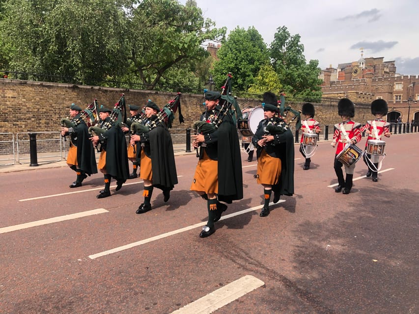 Buckingham Palace Visit and Changing of the Guard Tour - Palace Gardens, tea party tradition, and a breather outside