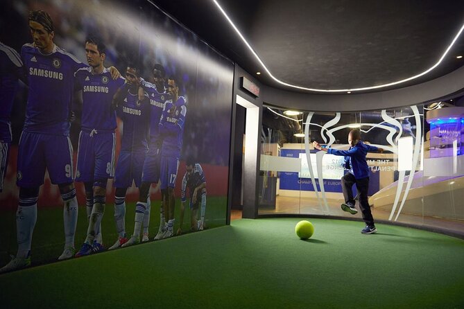 Chelsea FC Stadium Tours and Museum - The behind-the-scenes route: stands, press room, dressing rooms, tunnel