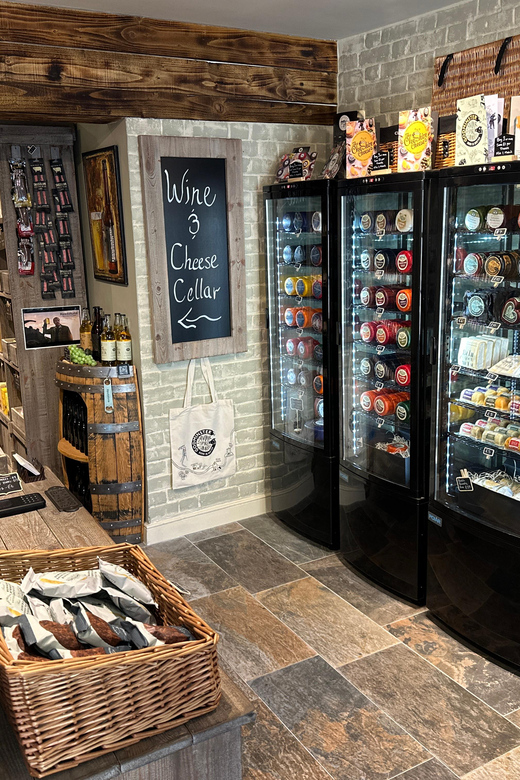 City of Bath: British Wine and Cheese Tasting Experience - The shop upstairs: taking your favorites home
