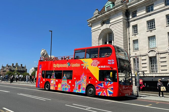 City Sightseeing London Hop-On Hop-Off Bus Tour & Bookable Extras - Red Route: from London Eye views to Big Ben and Buckingham Palace