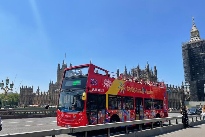 City Sightseeing London Hop-On Hop-Off Bus Tour & Bookable Extras - Blue Route: a fast loop for central sights and major transport hubs