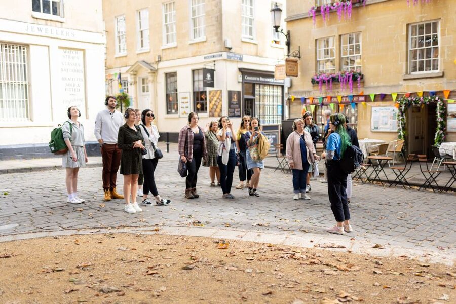 Discover Bath and Bridgerton with Music - Price and Value for a 1.5-Hour Headphone Tour