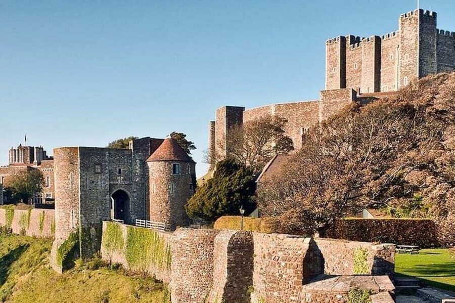 Dover, Canterbury, and Leeds Castle Private Tour - Dover Castle and the White Cliffs, your first dose of sea drama