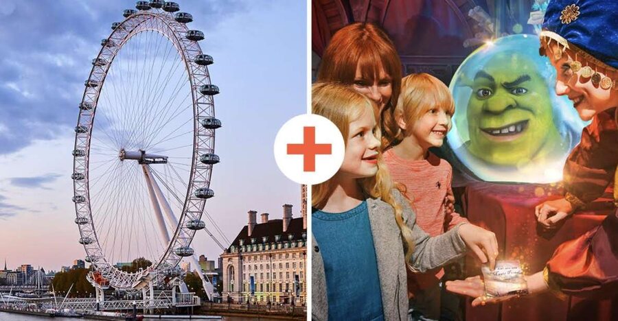 DreamWorks Shrek's Adventure and London Eye: Combo Ticket - Price and value: how the combo helps a family budget