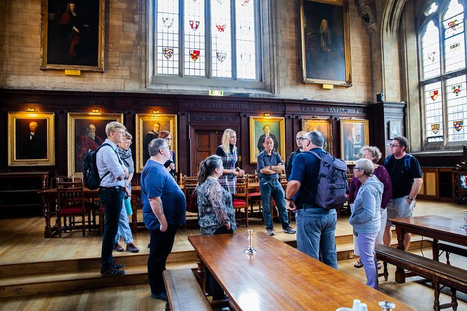 Extended: Oxford University & City Tour With Christ Church - Balliol, Trinity, Exeter, and Hertford: The First Colleges That Set the Tone