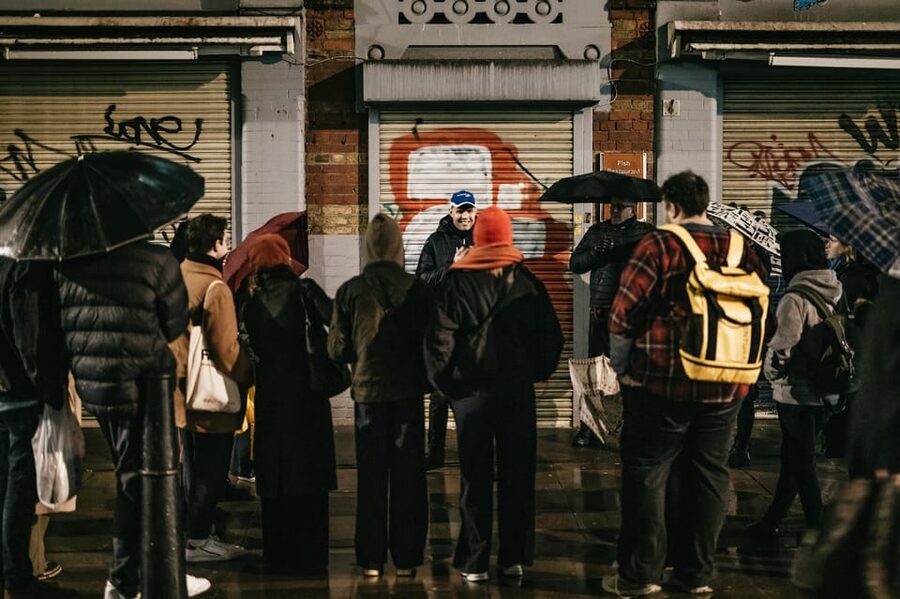 French Language : Original Jack the Ripper Tour - Mitre Square and Petticoat Lane: where the East End feels real