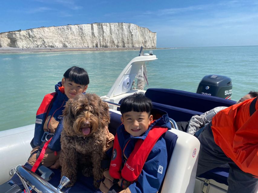 From Brighton: Private Boat Charter - What the Skipper Talks About: Smuggling, Erosion, and Local Storytelling