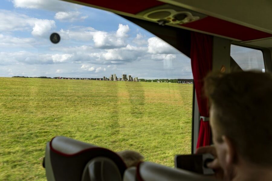 From London: Stonehenge Half-Day Tour - The coach ride: comfort, charging, and the stuff you should not rely on