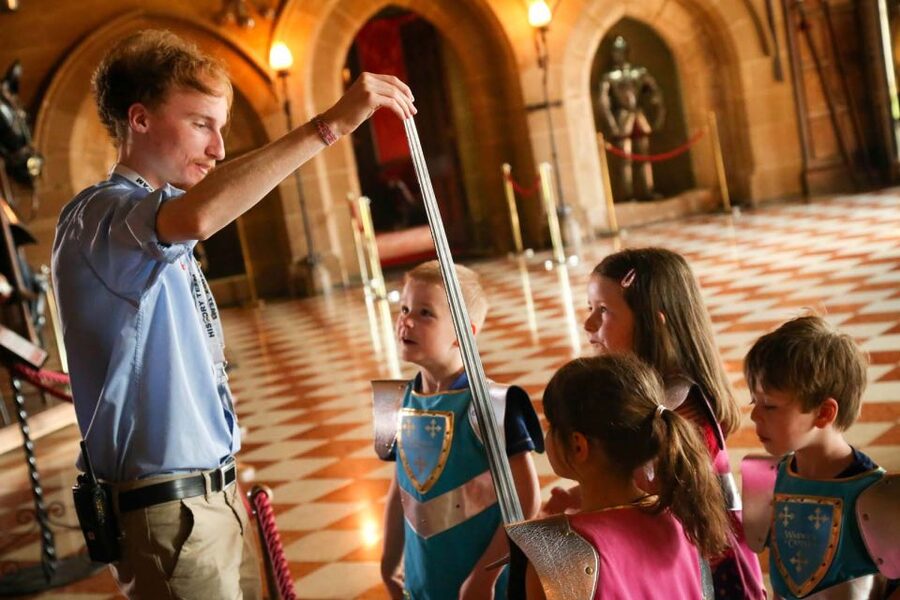 From London: Warwick Castle Day Trip by Rail - First stop strategy: gardens first or rooms first at Warwick Castle