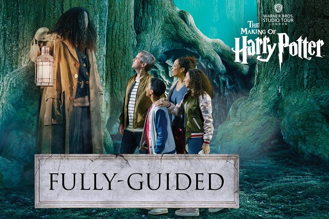 Fully Guided Tour of Warner Bros Studio Tour London – The Making of Harry Potter - Euston War Memorial to Watford by train, no planning stress
