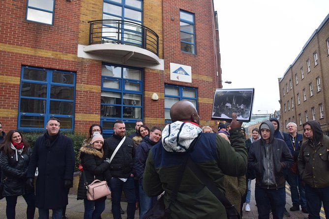 Gangster Tour of London’s East End Led by Actor Vas Blackwood - Route Overview: Whitechapel Streets, Pub Stop, Then Film Corners