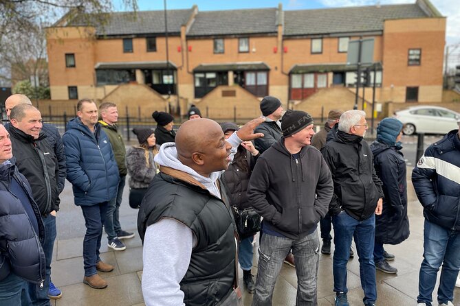 Gangster Tour of London’s East End Led by Actor Vas Blackwood - Timing, Group Size, and Hearing Vas in Real Street Conditions