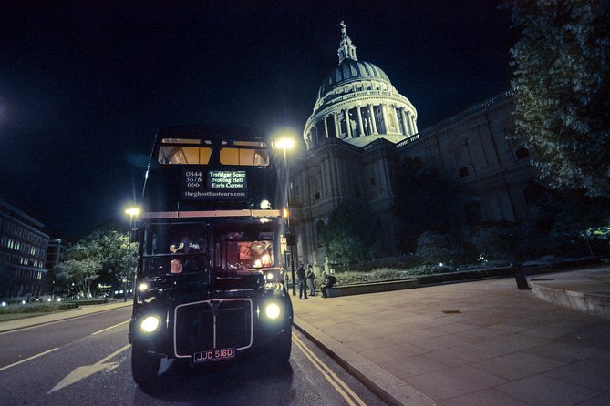 Ghost Bus Tour of London - Southwark Cathedral and Fleet Street: Where Legends Pick Up Speed