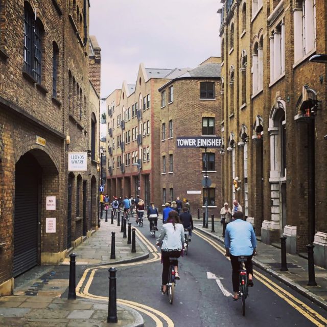 Gin Safari: Boozy London History on Two Wheels - Shad Thames: The River Walk Feeling Without the Walking