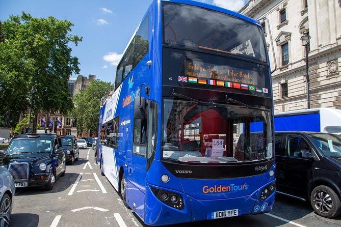 Gray Line London Hop-On Hop-Off Bus Tour with Optional Cruise - Onboard Comfort: Wi-Fi, 12-Language Audio, and Live Guides on Blue Routes