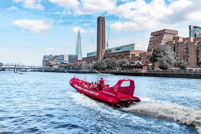 High-Speed Thames River Speedboat in London - Tower Bridge to St Paul’s: when the scenery lines up