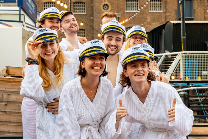 Hot Tub Boat Tour in London - London's most unique tour - West India Docks stop: industrial London you can see up close