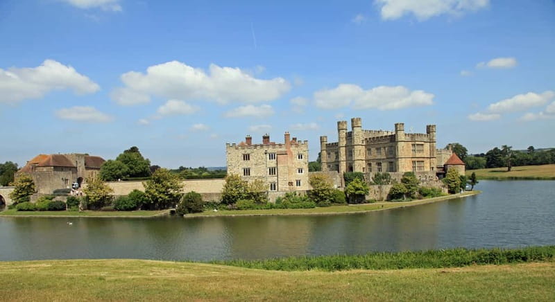 Leeds Castle, Canterbury, Dover, Greenwich & Free Snack Pack - What’s included: Leeds Castle entry, optional Canterbury, Thames ride, and snack pack fuel