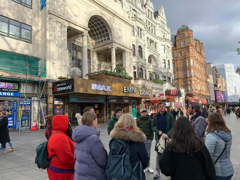 Lights, Camera, London! Movie Locations Walking Tour - Meeting at Eros Fountain, and getting your bearings fast