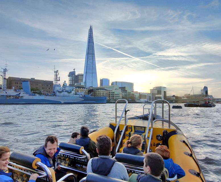 London: 20-Minute Tower RIB Blast from Tower Pier - Key things you’ll notice right away