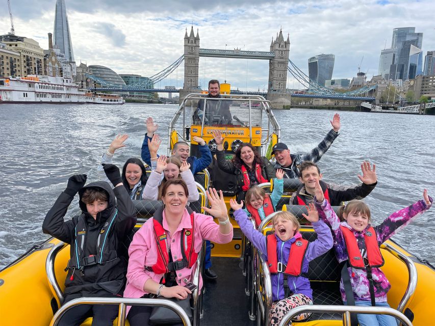London: 20-Minute Tower RIB Blast from Tower Pier - The “Bond-style” onboard setup, and why it changes the experience