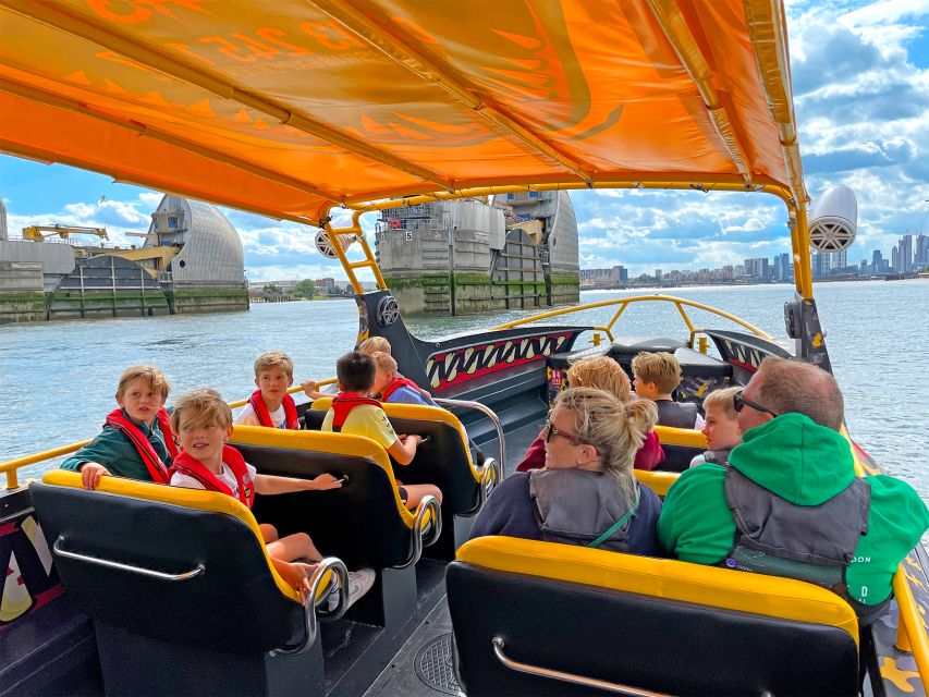 London: 40-Minute Thames Beast Jetboat Tour - Quick landmark hits: Shard, HMS Belfast, and a Tower Bridge photo stop