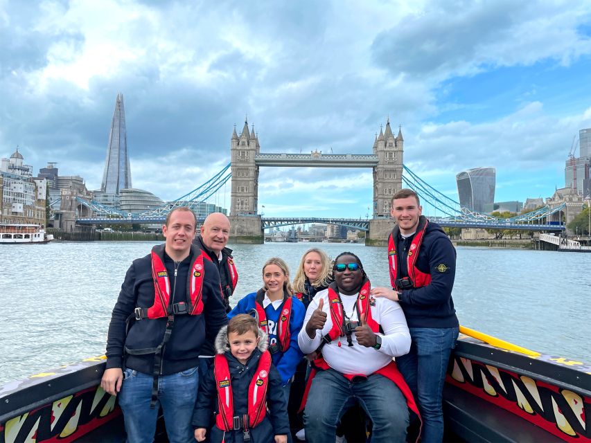 London: 40-Minute Thames Beast Jetboat Tour - The real event: 35 minutes of speed toward the Thames Barrier