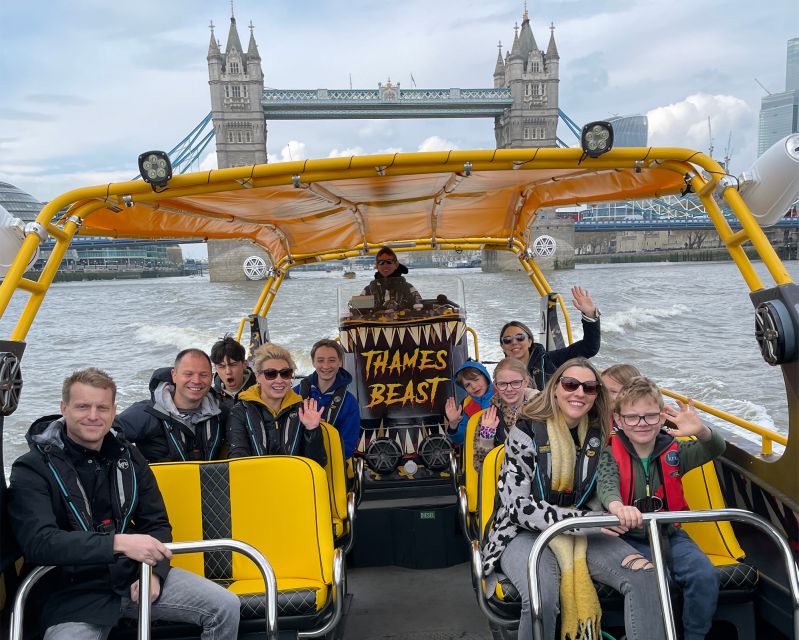 London: 40-Minute Thames Beast Jetboat Tour - Who should book (and who should skip) the Thames Beast