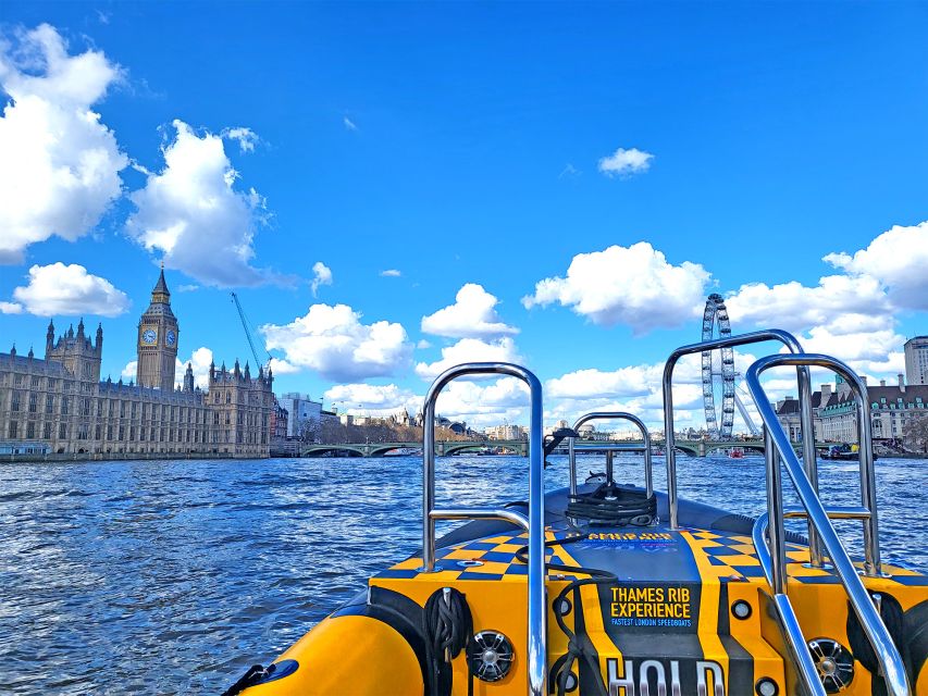 London: 70-Minute Thames Barrier Speedboat Tour - Tower Bridge moment: where the ride tightens up