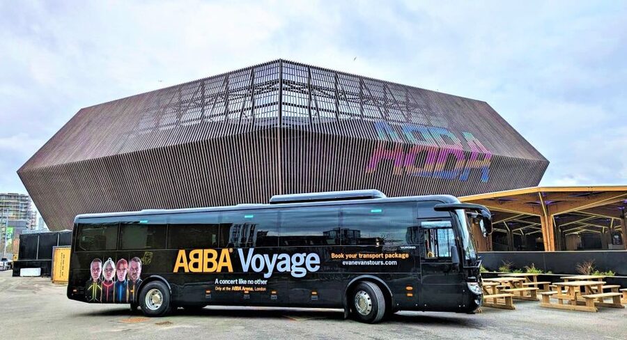 London: ABBA Voyage Express Bus and Optional Concert Ticket - Getting started at Evan Evans Tours and onboard comforts