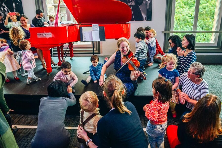 London: Bach to Baby Family Concert - How seating, moving around, and breaks work in real life