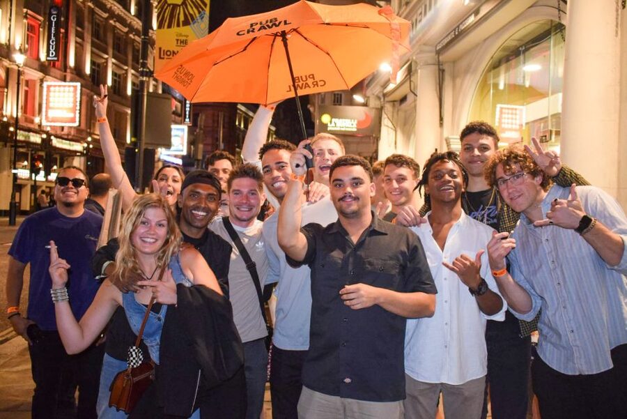London: Bar and Club Crawl to 5 Central London Venues - Stop by stop in the West End: Leicester Square, Piccadilly Circus, and Soho