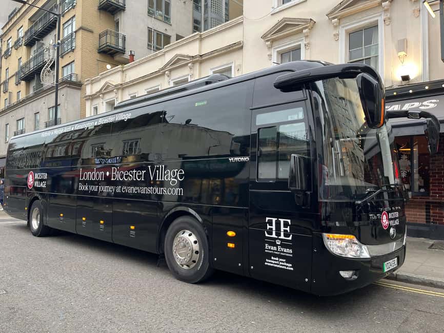 London: Bicester Village Shopping Day Trip with Coach Ride - Coach comfort and the onboard perks that actually help