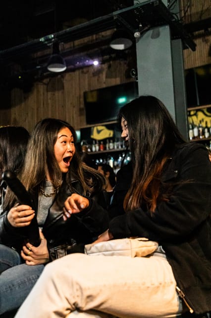 London: Bottomless Brunch Comedy - The Ding Dong Gong Show - Food and drink details: wood-fired pizza and the bottomless lineup