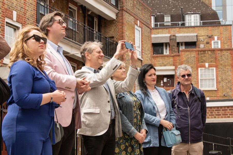 London: Brick Lane, Shoreditch & Spitalfields Food Tour - Your tour starts inside Old Spitalfields Market, right by Huguenot’s Gate