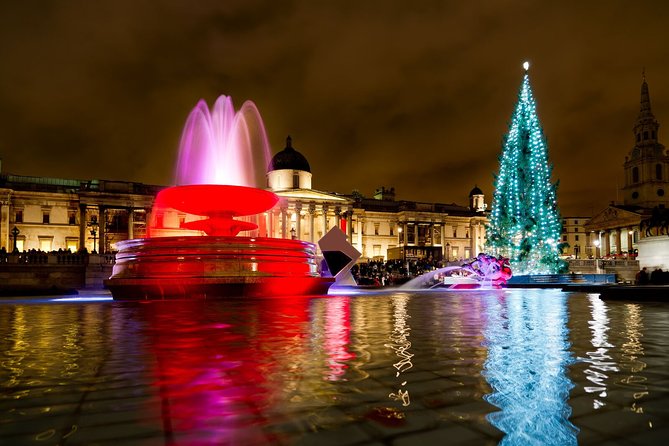 London by Night Bus Tour with Christmas Lights and Live Guide - Big Ben at night, and how the guide turns landmarks into context