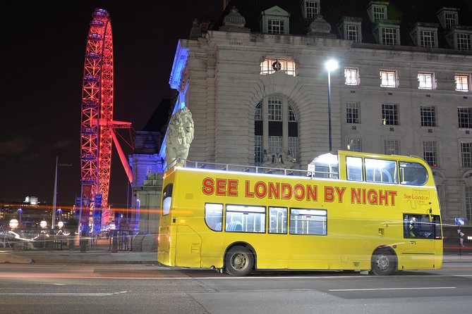 London by Night Sightseeing Tour - Open Top Bus - The Live Guide: Where the Humor and Practical Context Show Up